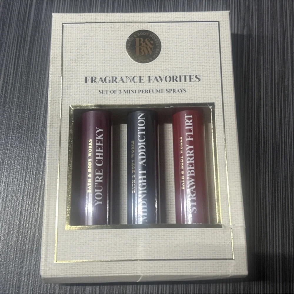 Bath & Body Works Luxuries Mini Perfume Spray Gift Set. Set Of 3
